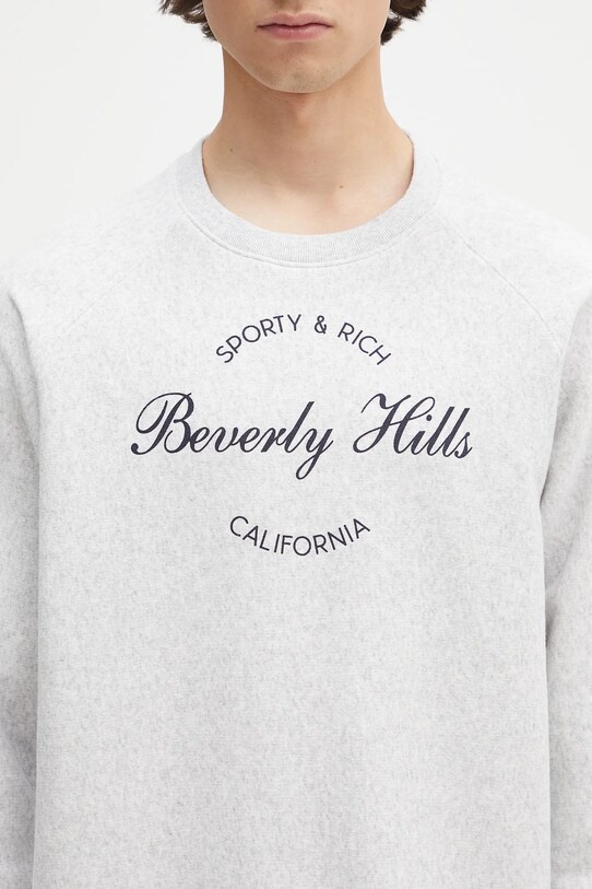 Sporty & Rich bluza Beverly Script Soft ST082626257GY03