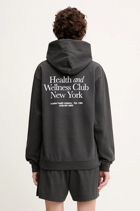 Odjeća Pamučna dukserica Sporty & Rich Hwcny ST070622016BA02 siva