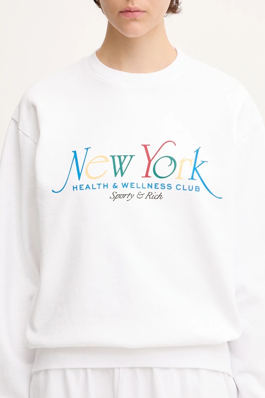 Pamučna dukserica Sporty & Rich Ny 94 ST071622034WH57