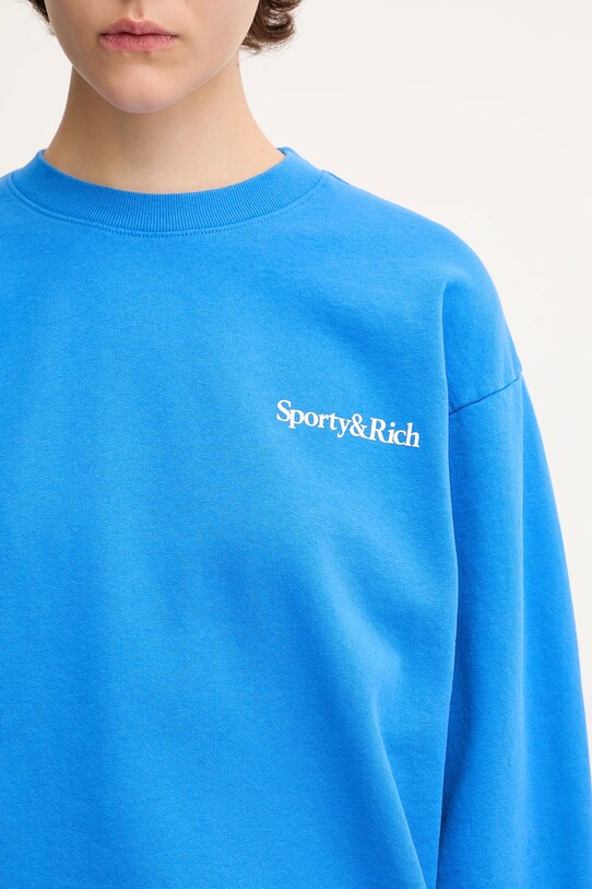 Памучен суичър Sporty & Rich Health Is Wealth ST071622300BL67