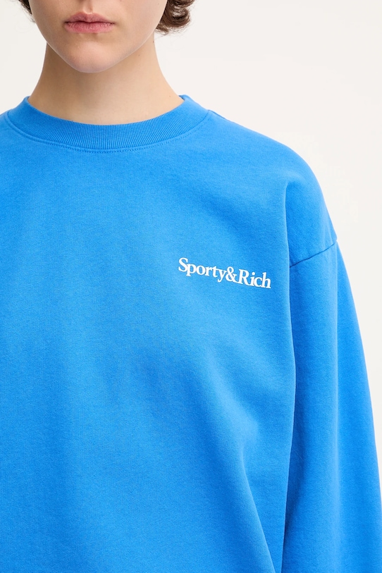 Бавовняна кофта Sporty & Rich Health Is Wealth ST071622300BL67