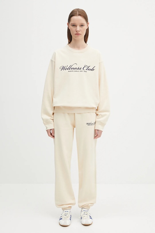Бавовняна кофта Sporty & Rich Wellness Club Mc Emboirdered ST071620081CR01