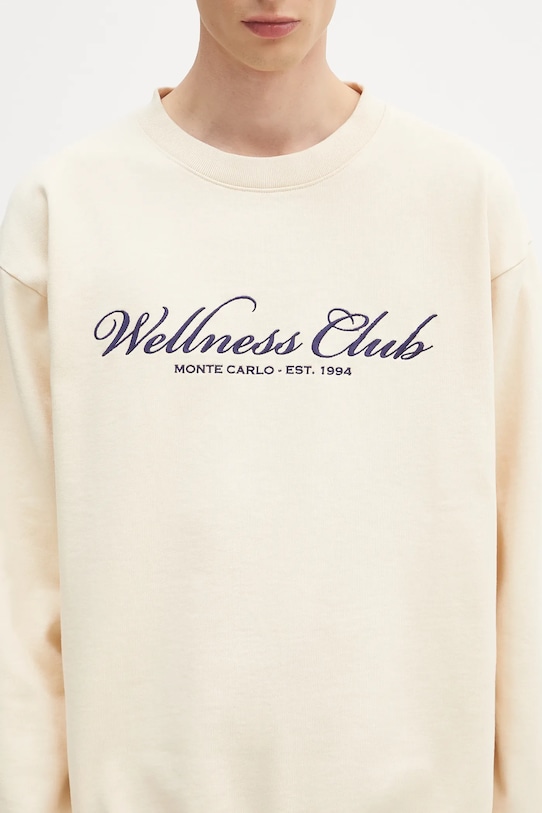 Бавовняна кофта Sporty & Rich Wellness Club Mc Emboirdered ST071620081CR01