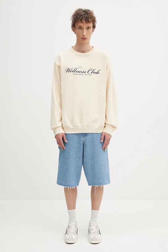 Бавовняна кофта Sporty & Rich Wellness Club Mc Emboirdered ST071620081CR01