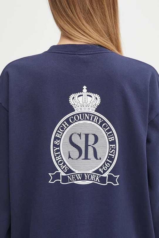 Sporty & Rich bluza bawełniana Royal Club ST071620219BL106