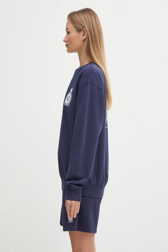 Sporty & Rich bluza bawełniana Royal Club granatowy ST071620219BL106