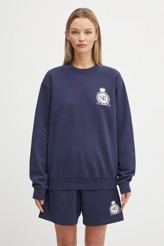 Sporty & Rich bluza bawełniana Royal Club ST071620219BL106