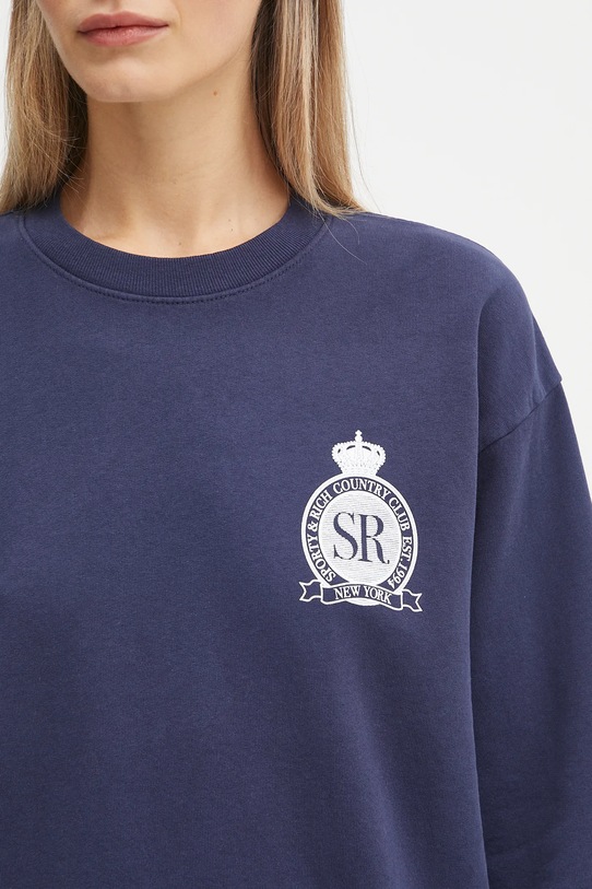 Sporty & Rich bluza bawełniana Royal Club ST071620219BL106