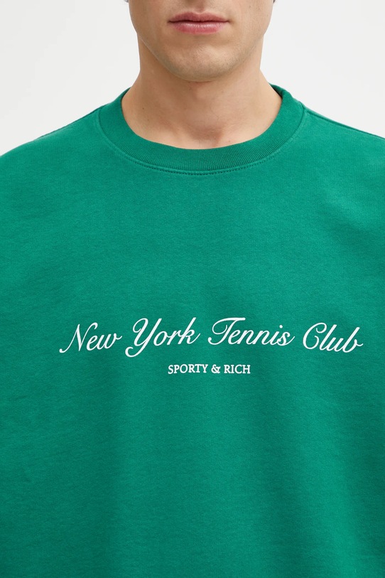 Sporty & Rich bluza bawełniana Ny Tennis Club ST071621402GR03