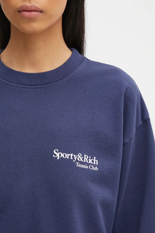 Sporty & Rich bluza bawełniana Play Tennis ST071621425BL106