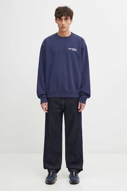 Sporty & Rich bluza bawełniana Play Tennis ST071621425BL106