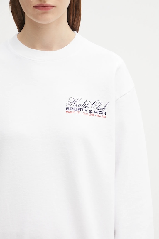 Памучен суичър Sporty & Rich Made In Usa ST071602015WH01