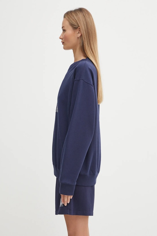 Хлопковая кофта Sporty & Rich Vendome Embroidered тёмно-синий ST071602231BL106