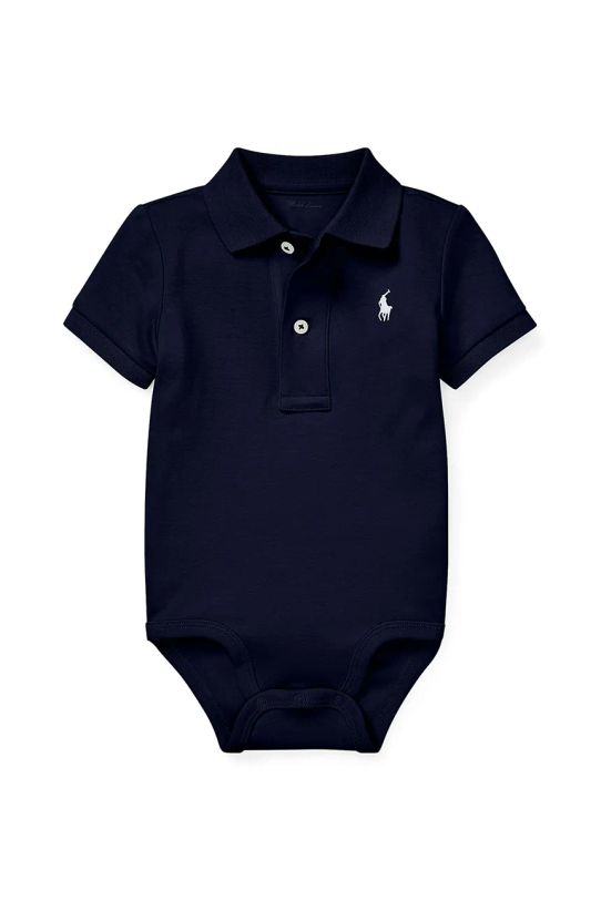 Polo Ralph Lauren body bawełniane niemowlęce granatowy 320700386001