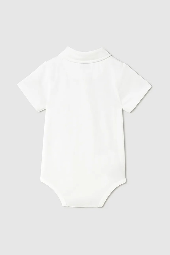 Детское боди из хлопка Mayoral 1744.3C.Baby.PPYA белый SS25