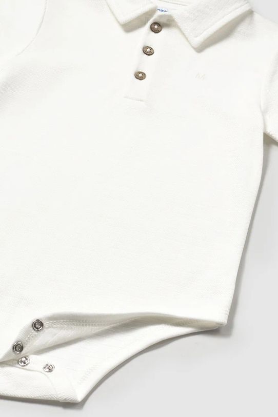 Chłopiec Mayoral body bawełniane niemowlęce 1744.3C.Baby.PPYA beżowy