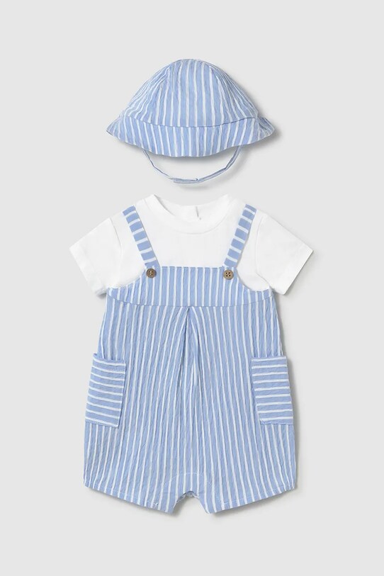 Mayoral Newborn rampers niemowlęcy niebieski 1602.1B.Newborn