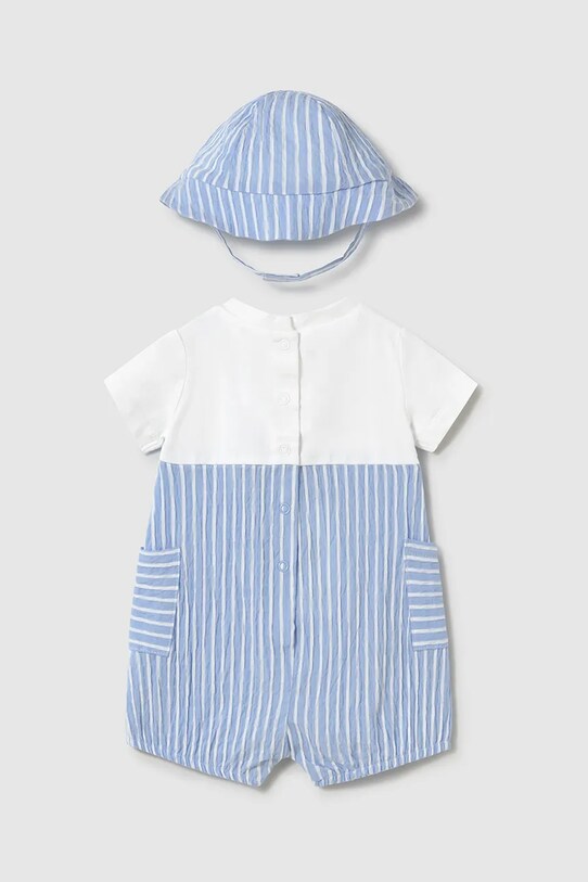 Mayoral Newborn rampers niemowlęcy 1602.1B.Newborn niebieski SS25