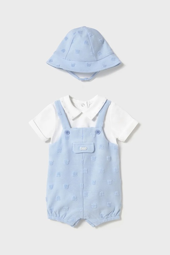 Detské dupačky Mayoral Newborn 1605.1F.Newborn.PPYH modrá SS25