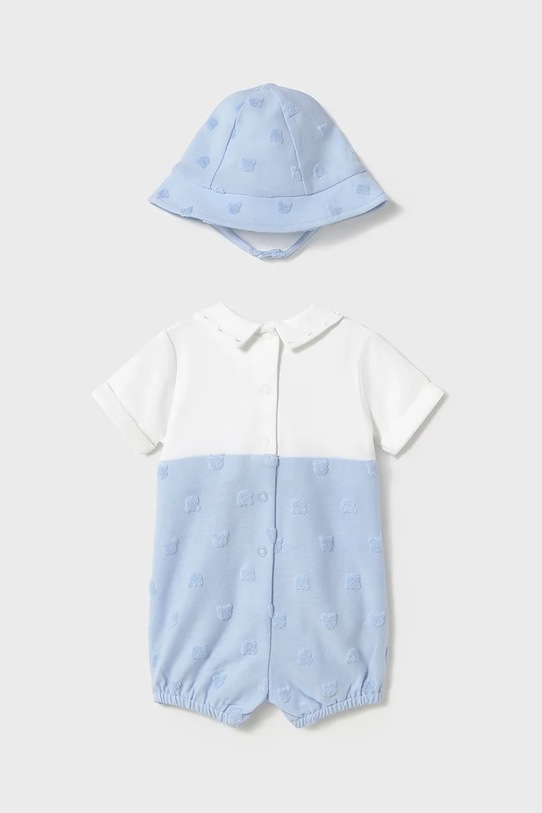 Chlapec Detské dupačky Mayoral Newborn 1605.1F.Newborn.PPYH modrá