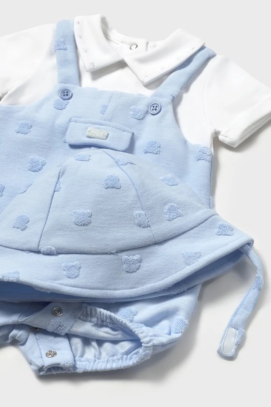 Detské dupačky Mayoral Newborn modrá 1605.1F.Newborn.PPYH