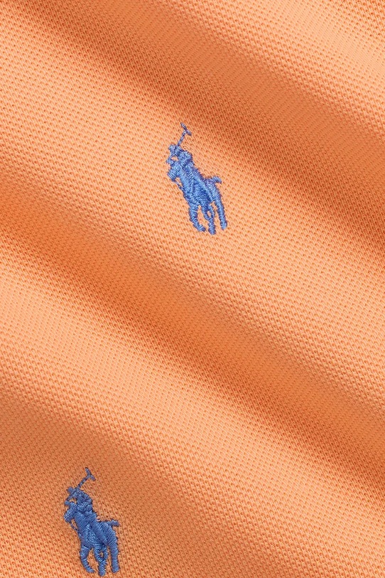 Chłopiec Polo Ralph Lauren rampers bawełniany niemowlęcy 320902521003 pomarańczowy