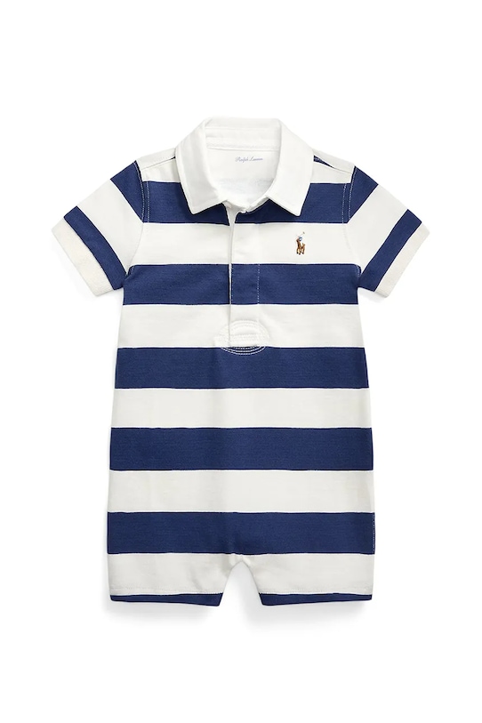 Polo Ralph Lauren salopete bebelusi din bumbac bleumarin 320735012025