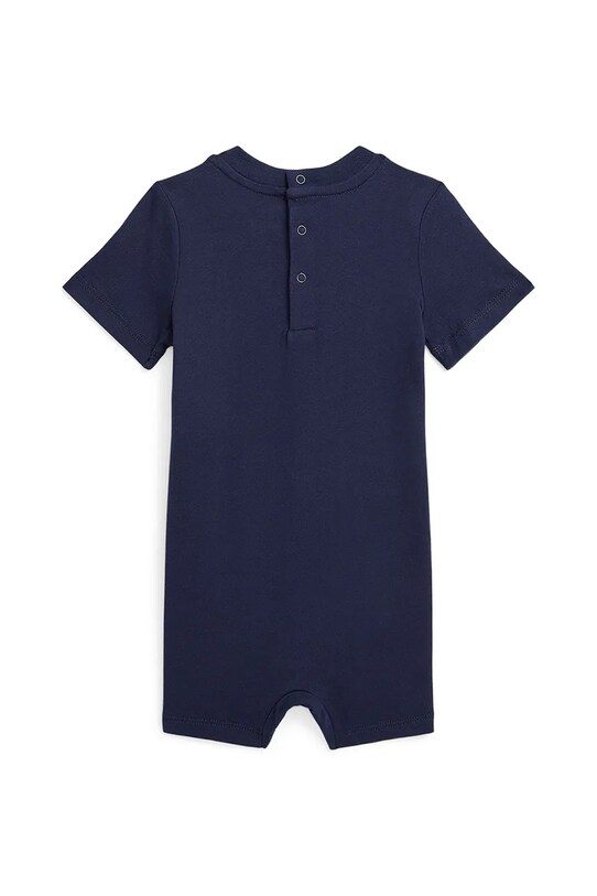 Polo Ralph Lauren rampers bawełniany niemowlęcy 320966267001 granatowy SS25