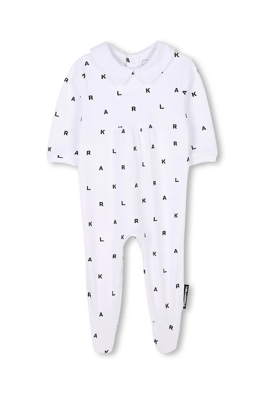 Мальчик Детский хлопковый комплект Karl Lagerfeld Z30511. белый