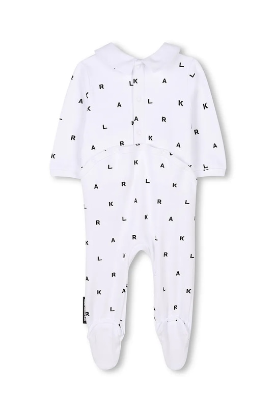 Детский хлопковый комплект Karl Lagerfeld белый Z30511.