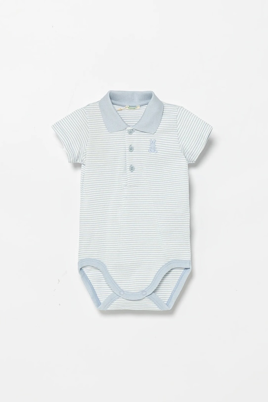 Детское боди United Colors of Benetton голубой 32TDAB00L.W.Seasonal