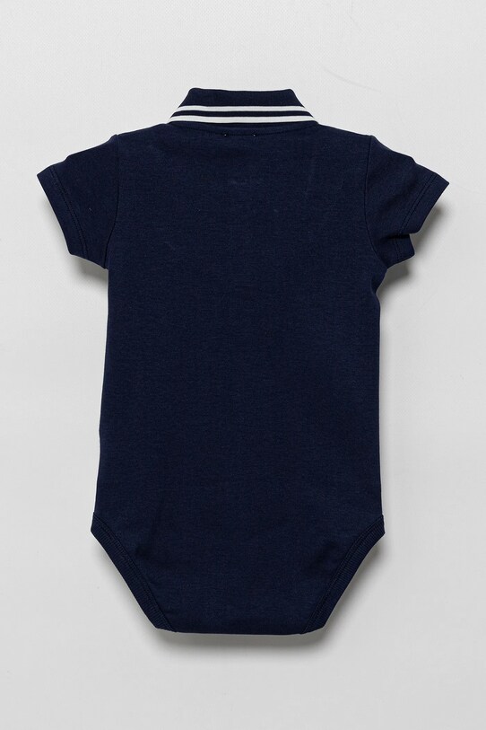 United Colors of Benetton body di cotone neonato/a 3CDIAB00M.W.Seasonal blu navy SS25