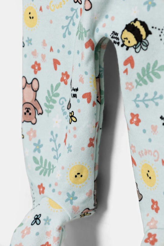 Dziewczynka Guess pajacyk niemowlęcy S5RG00.KA6W4.PPYA niebieski