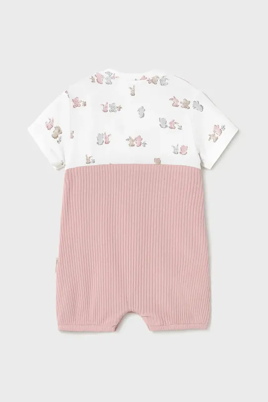 Бебешки къс гащеризон Mayoral Newborn 1616.G.1A.Newborn.PPYH розов SS25