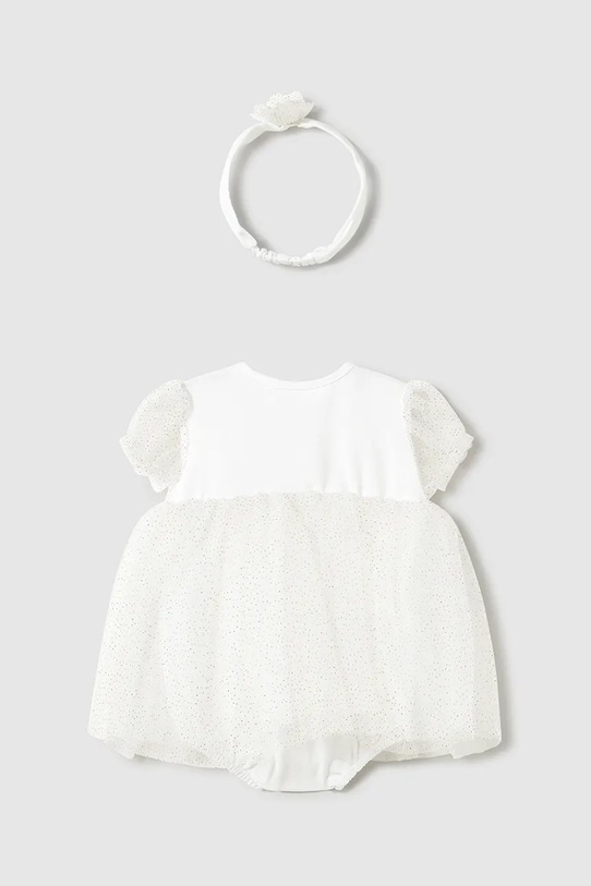Βρεφικά φορμάκια Mayoral Newborn 1659.2M.Newborn.PPYH λευκό SS25