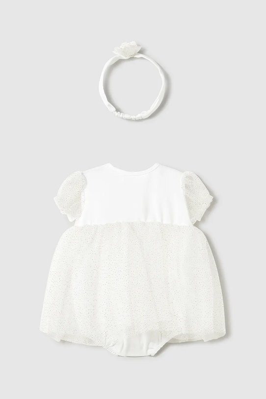 Βρεφικά φορμάκια Mayoral Newborn 1659.2M.Newborn.PPYH λευκό SS25