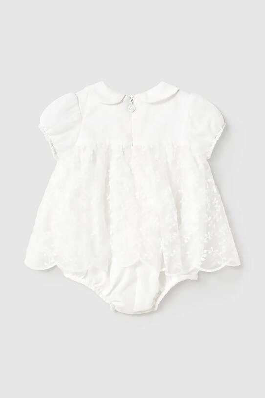 Šaty pre bábätká Mayoral Newborn 1666.2J.Newborn.PPYH biela SS25
