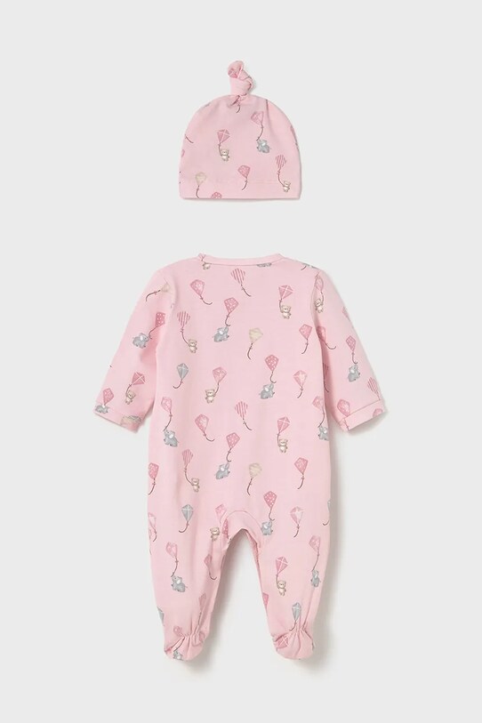 Kojenecký overal Mayoral Newborn 1706.G.1C.Newborn.PPYH růžová SS25