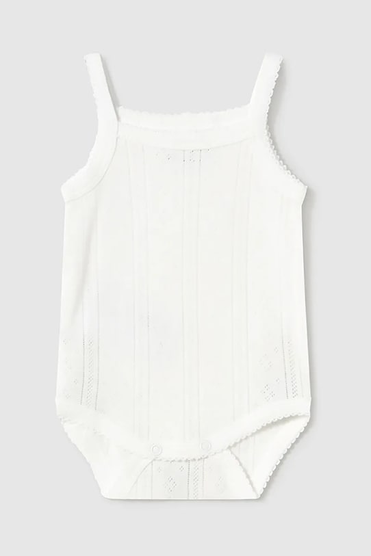 Pamučni bodi za bebe Mayoral Newborn bijela 1745.2A.Newborn.PPYH