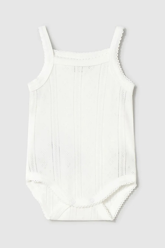 Mayoral Newborn body bawełniane niemowlęce beżowy 1745.2A.Newborn.PPYH