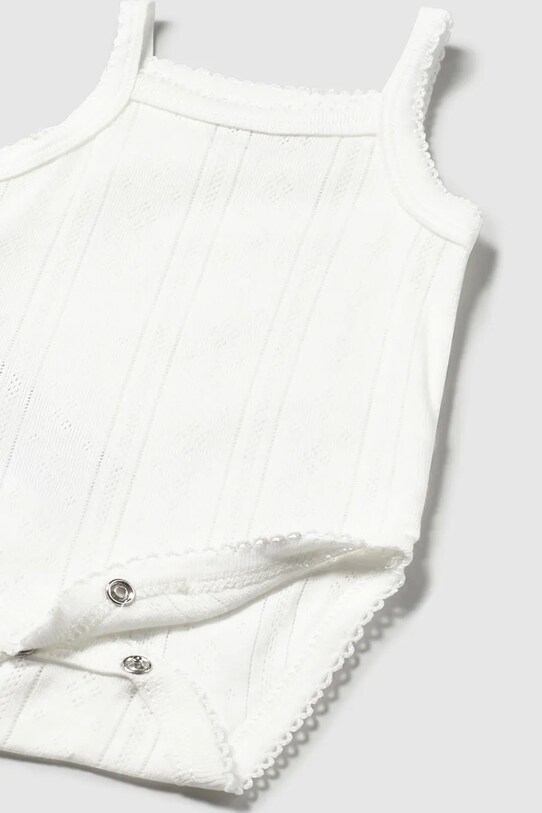 Dziewczynka Mayoral Newborn body bawełniane niemowlęce 1745.2A.Newborn.PPYH beżowy