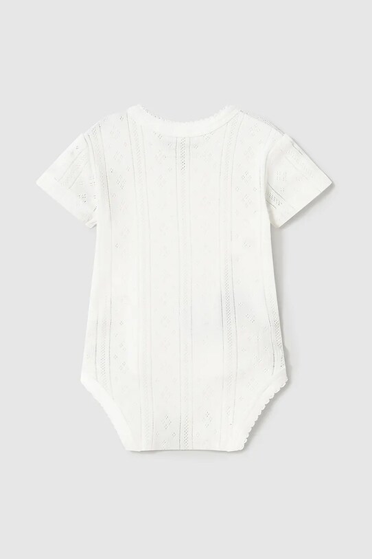 Βαμβακερά φορμάκια για μωρά Mayoral Newborn 1746.2A.Newborn.PPYH λευκό SS25