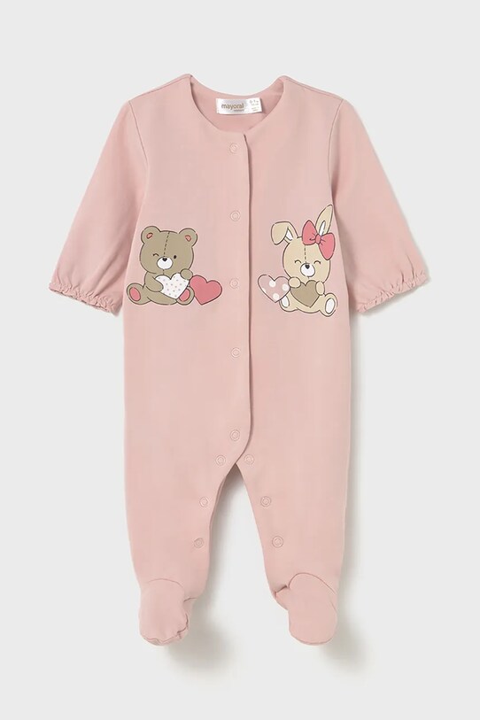 Дитячі повзунки Mayoral Newborn 2-pack 1750.2B.Newborn.PPYH рожевий SS25