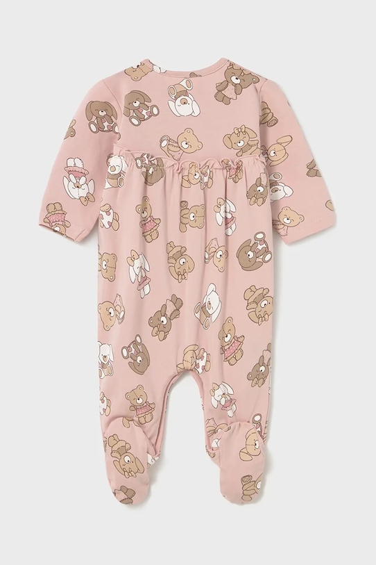 Dziewczynka Mayoral Newborn pajacyk niemowlęcy 2-pack 1750.2B.Newborn.PPYH różowy