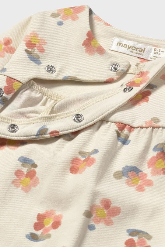 Lány Mayoral Newborn gyerek kezeslábas 1753.2F.Newborn.PPYH narancssárga