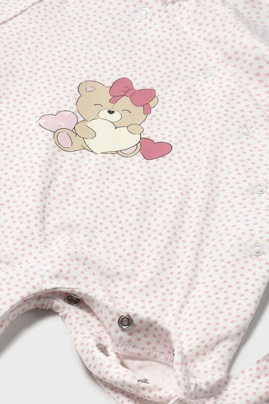 DÍVKA Kojenecké body Mayoral Newborn 1755.2G.Newborn.PPYH růžová