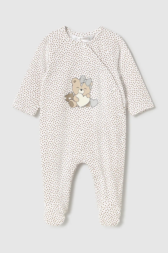 Mayoral Newborn pajacyk niemowlęcy Produkt niemowlęcy beżowy 1755.2G.Newborn.PPYH