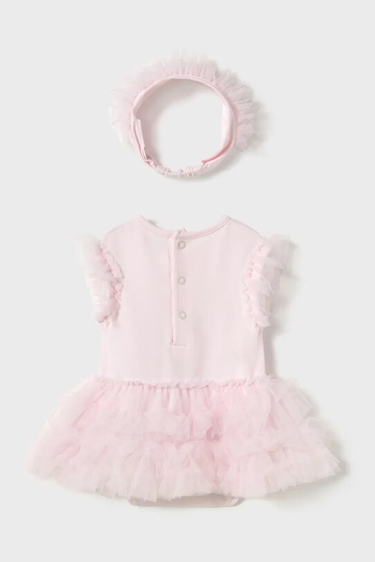 Obleka za dojenčka Mayoral Newborn 1756.2K.Newborn.PPYH roza SS25