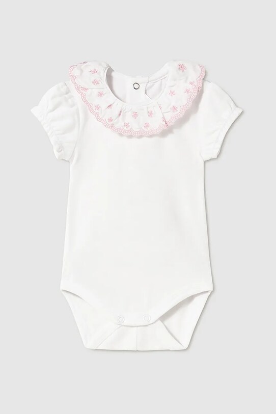 Детское боди из хлопка Mayoral Newborn розовый 1757.2N.Newborn.PPYH