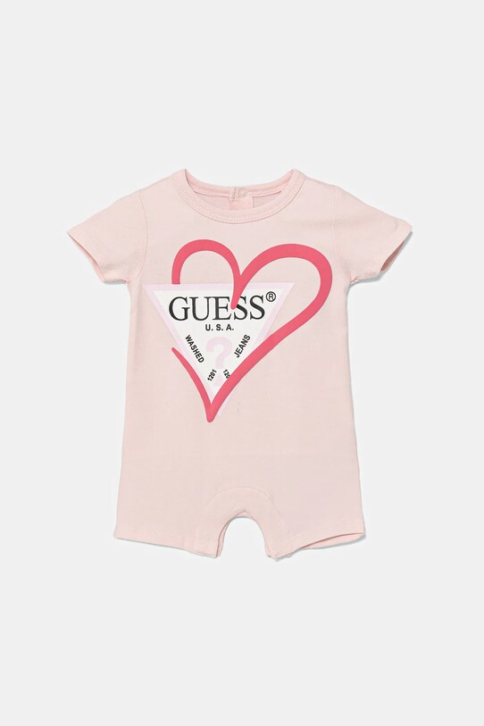 Guess rampers niemowlęcy różowy H5GW05.K6YW1.PPYA